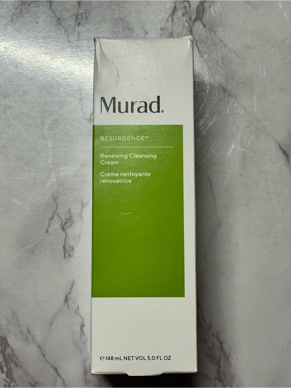 Murad Renewing Cleansing Cream — Green and White Box